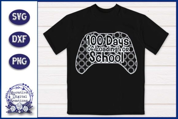 100 Days of School Shirt - Gamer Shirt