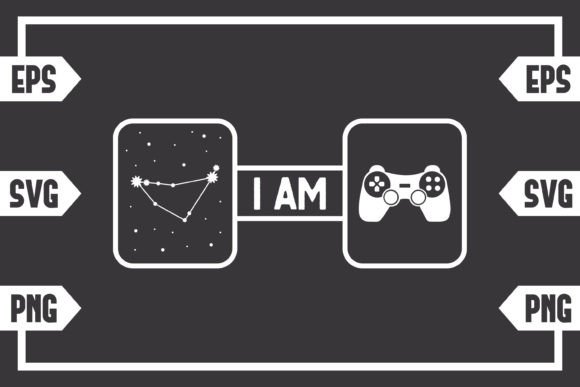 Capricorn Star Sign and Gaming Graphics for Creative Projects