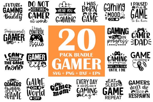 Gamer SVG Bundle: A Graphics and Crafts Review for Publishers