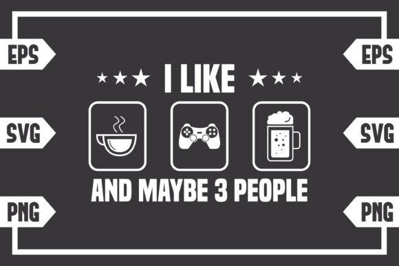 I Like Coffee Gaming Controller Beer Graphics