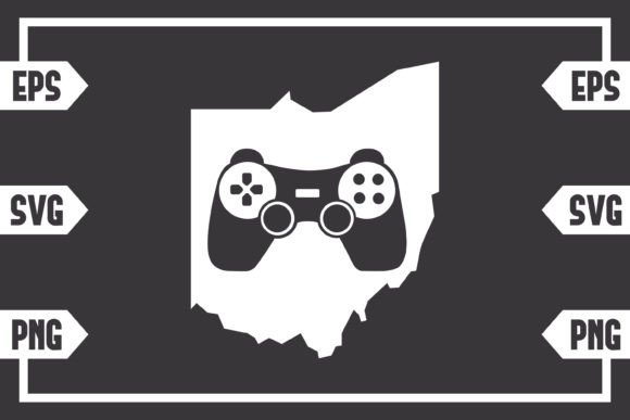 Ohio - Gaming Controller Embroidery Design Review