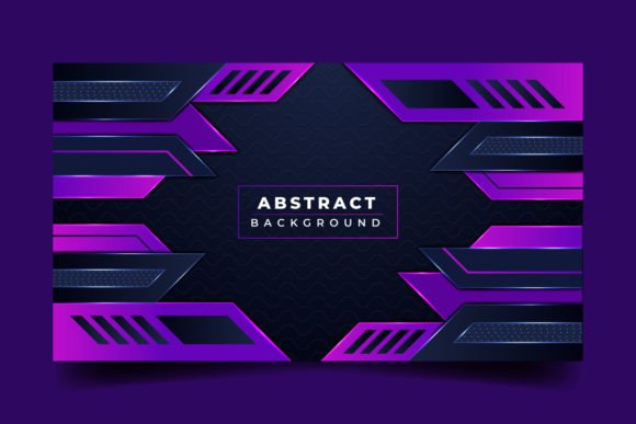 Purple Gradient Gaming Background Design Review