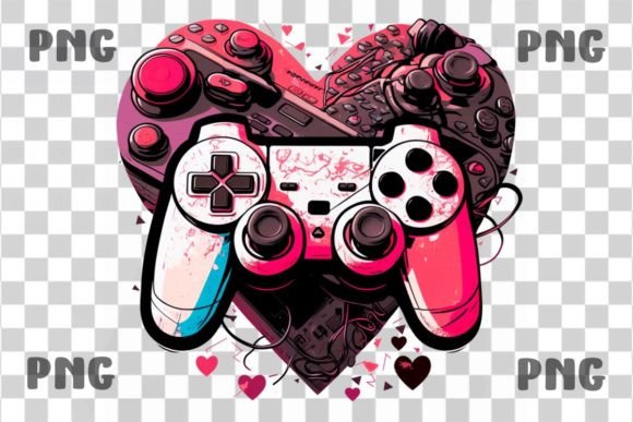 Retro Gaming Valentine Controller Png: A Fresh Graphics and Illustrations Review