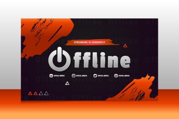Stream Offline Gaming Banner Screen